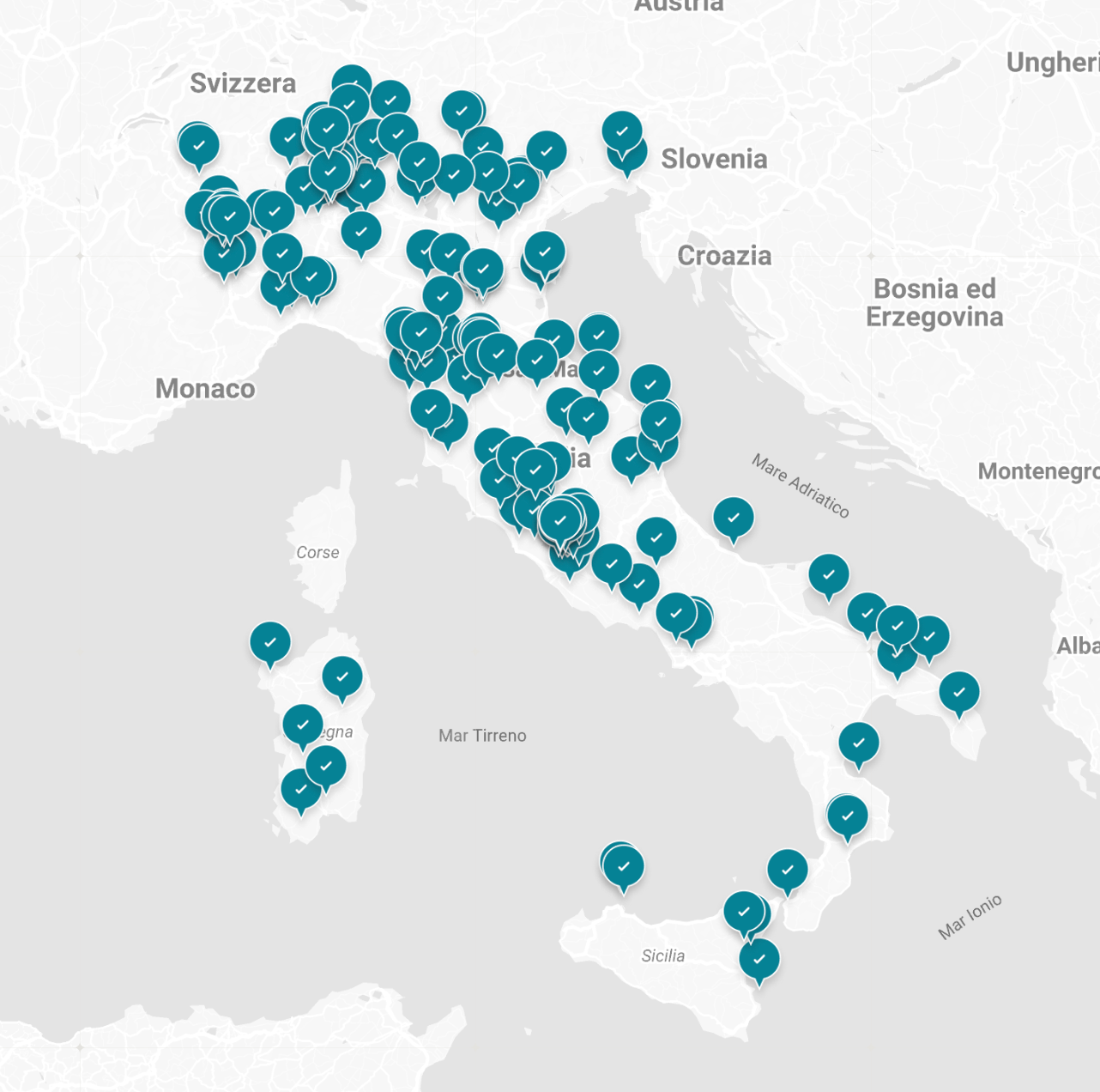 Mappa Open Day: le case aperte in Italia